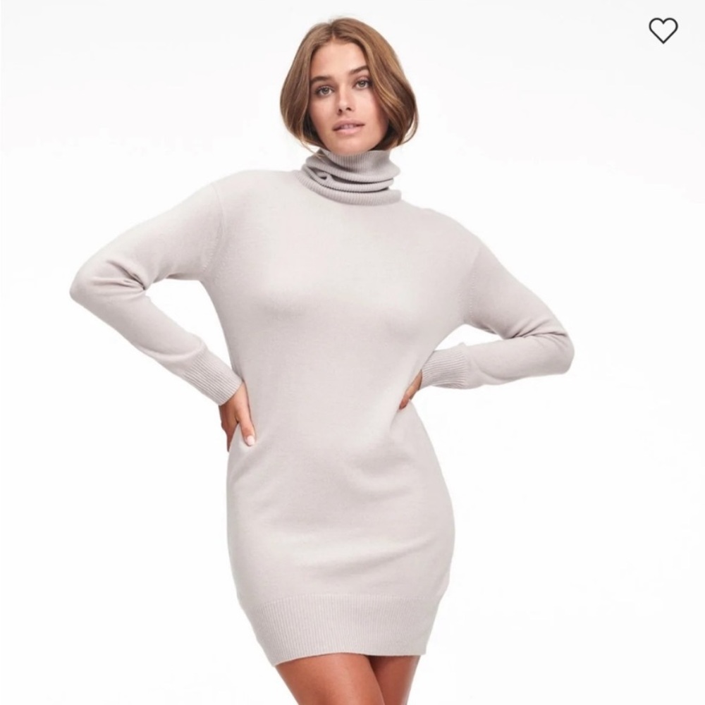 NAADAM
Cashmere Turtleneck Dress